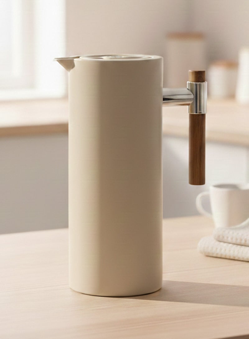 Thermos for tea and coffee Off White 1 liter